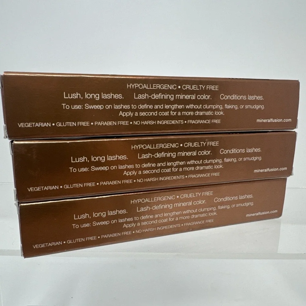 3 Pack Mineral Fusion Lengthening Mascara (New In Box) - Graphite - 0.57fl oz